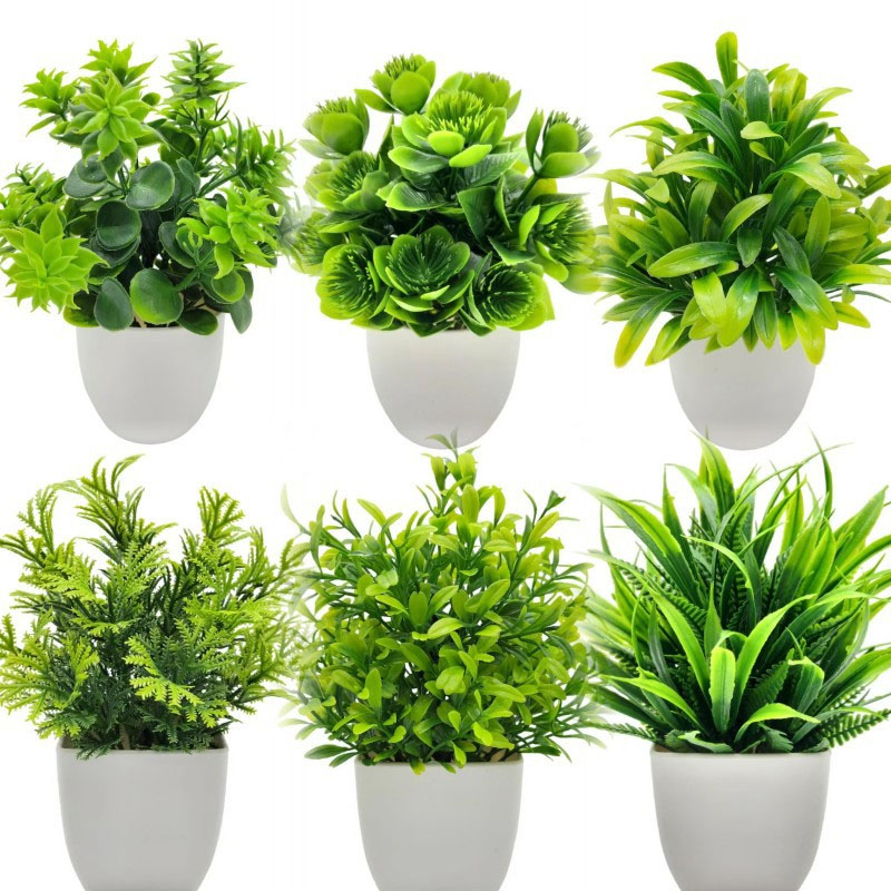 Bonsai Garden Pot - Bonsái Artificial, planta falsa verde, plantas