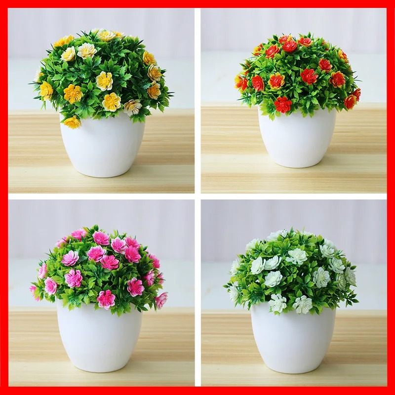Bonsai Garden For Home - Plantas artificiales para decoración del hogar,