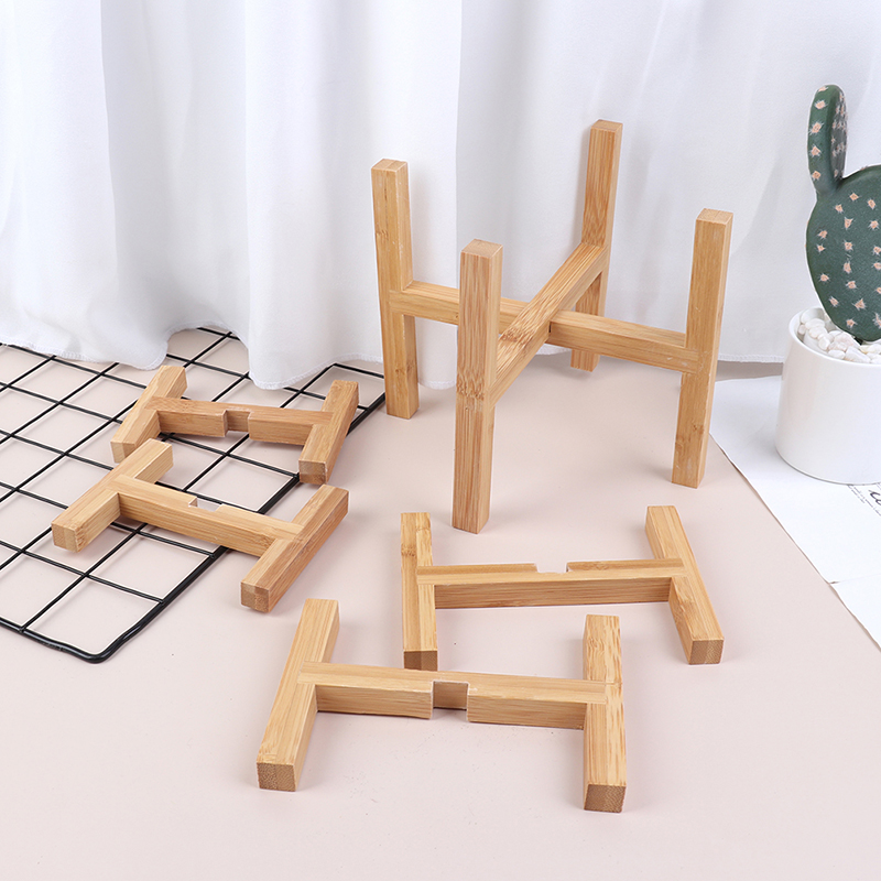 Bonsai Garden Display Stands - Estante para macetas de flores, soporte