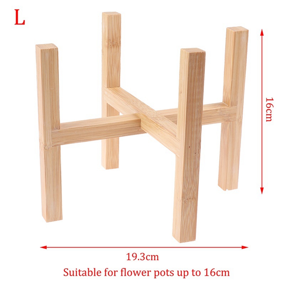 Bonsai Garden Display Stands - Soporte de Madera Resistente para Macetas,