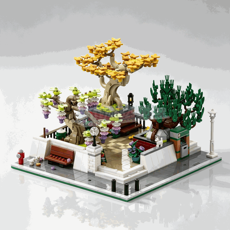Bonsai Garden Lego - 1309 Piezas Bloques de Construcción de
