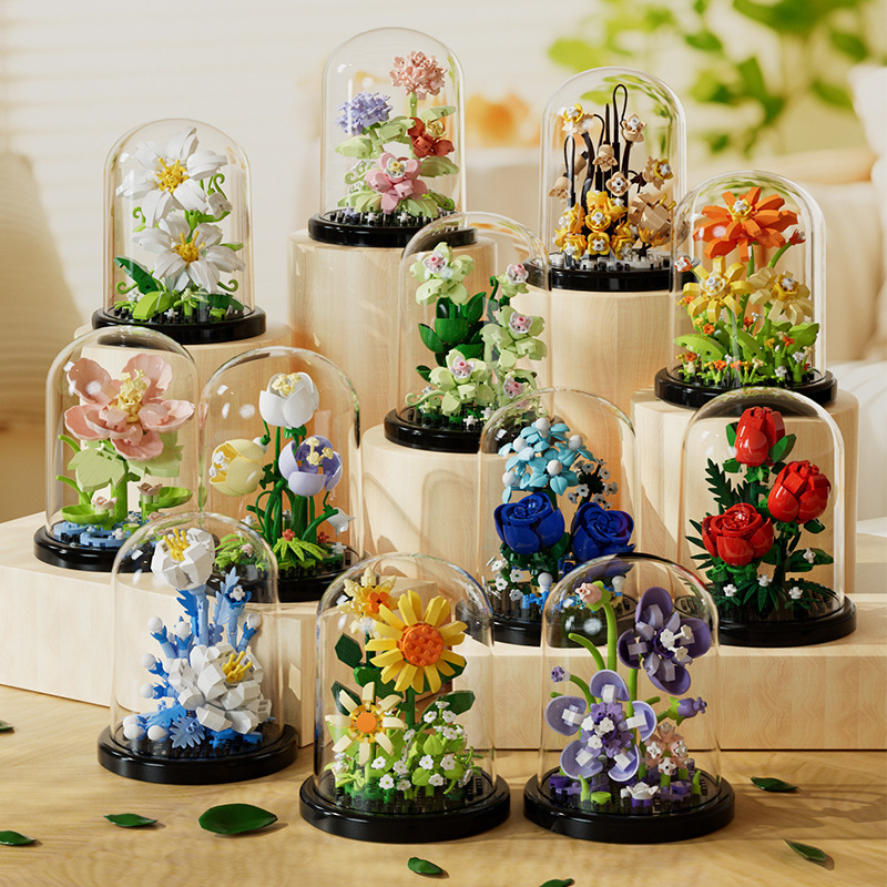 Bonsai Garden Lego - Ramo de flores, bloques de construcción