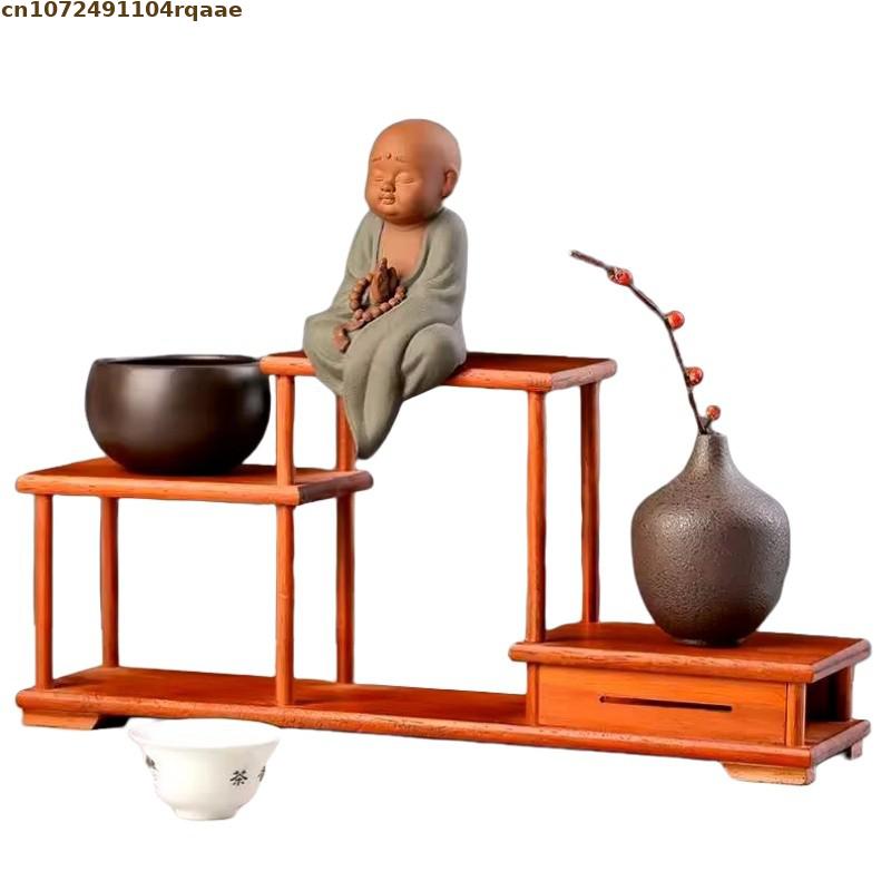 Soporte para maceta de madera  - Bonsai Garden Display Stands reseña y precio