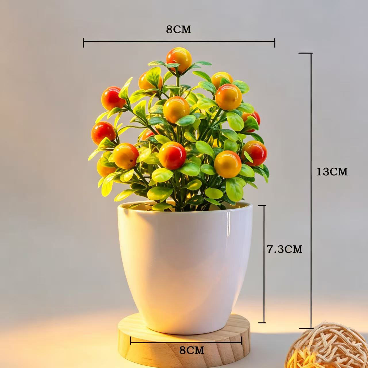 Árbol de Frutas Artificial, Bo - Bonsai Garden For Home reseña y precio