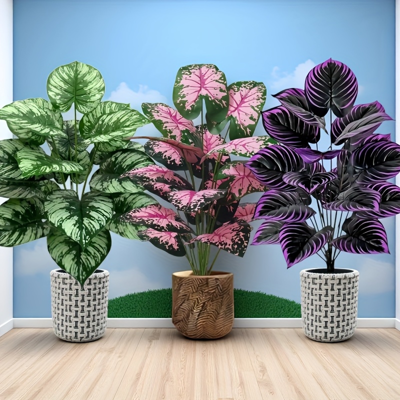 Juego de plantas verdes artifi - Bonsai Garden For Home reseña y precio