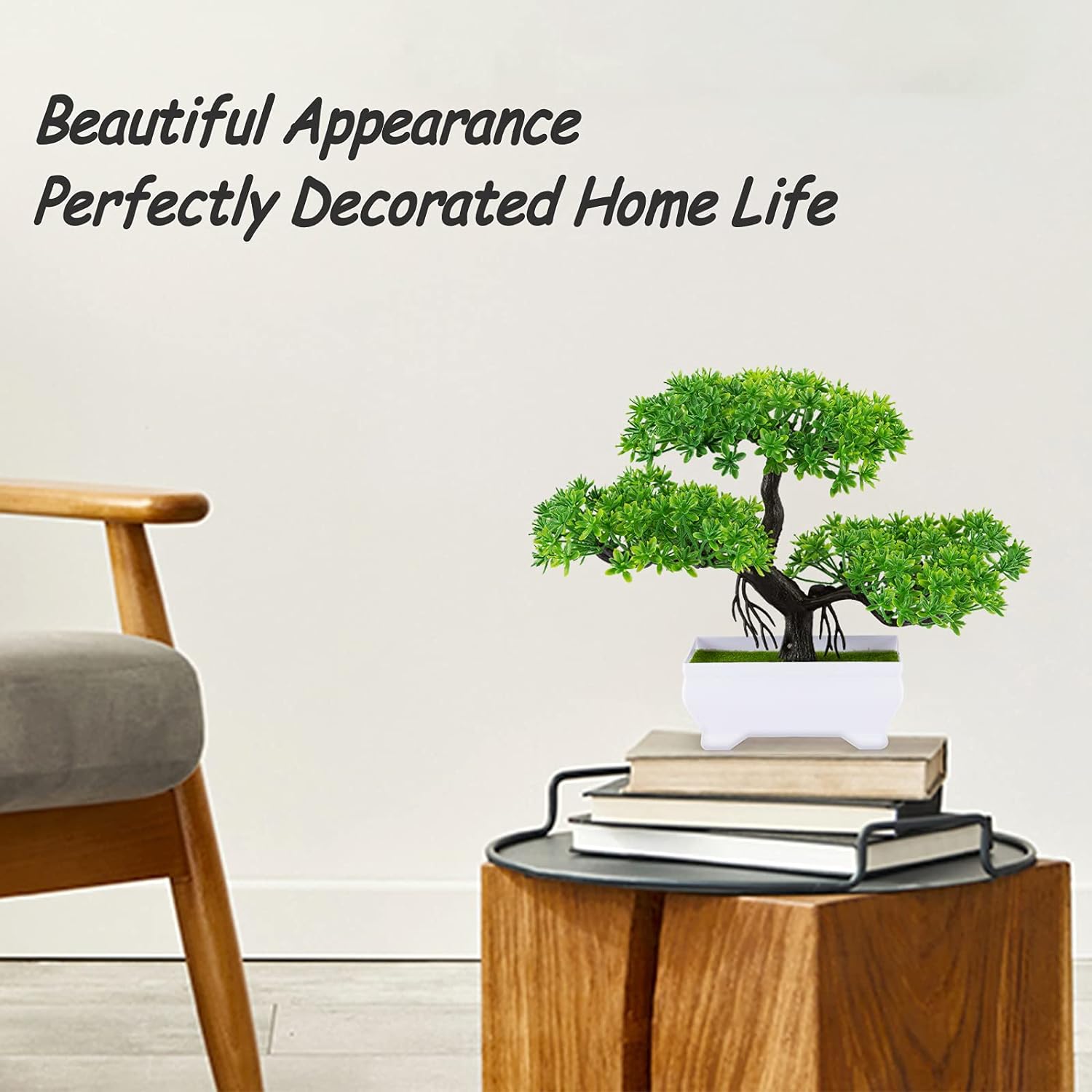 1 Uds. Bonsái de plantas artif - Bonsai Garden For Home reseña y precio