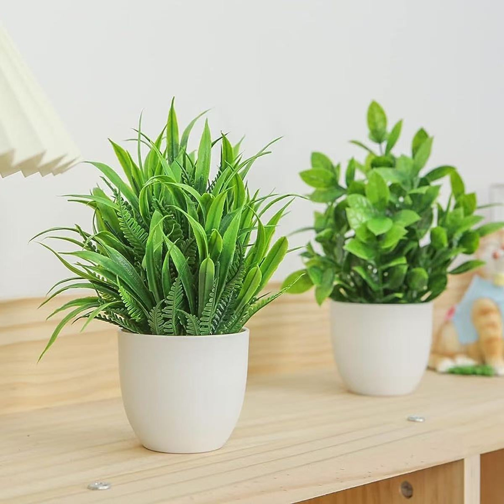 Juego de 4 Mini Plantas Artifi - Bonsai Garden For Home reseña y precio