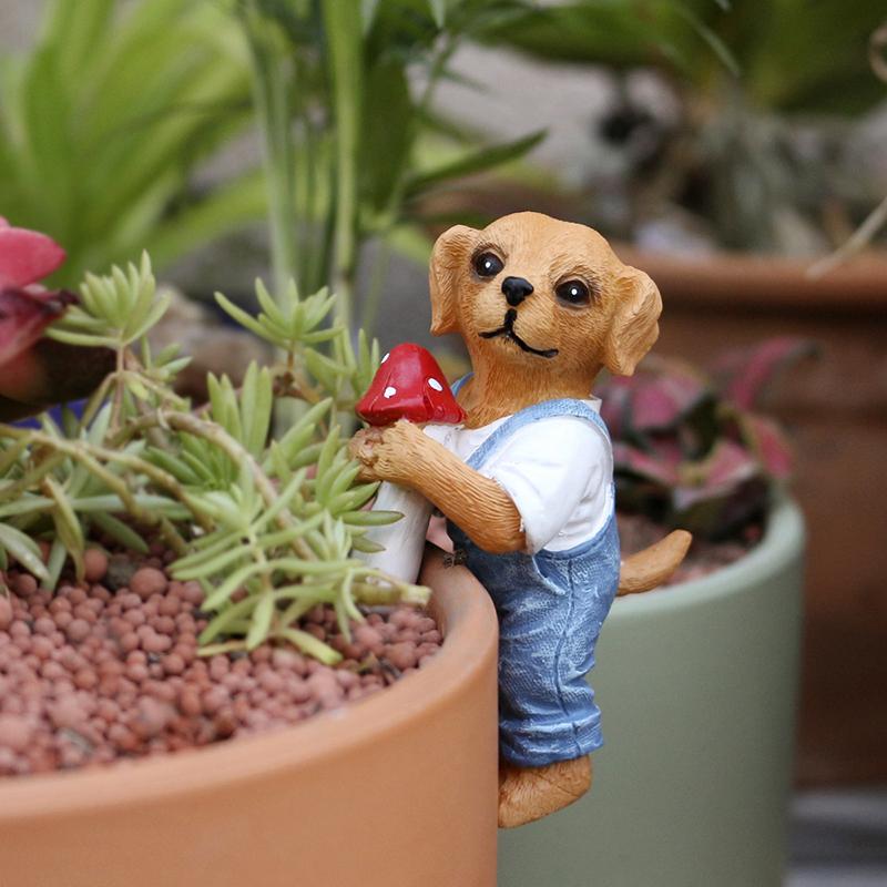 Linda Figura de Perro Colgante - Bonsai Garden Usa reseña y precio