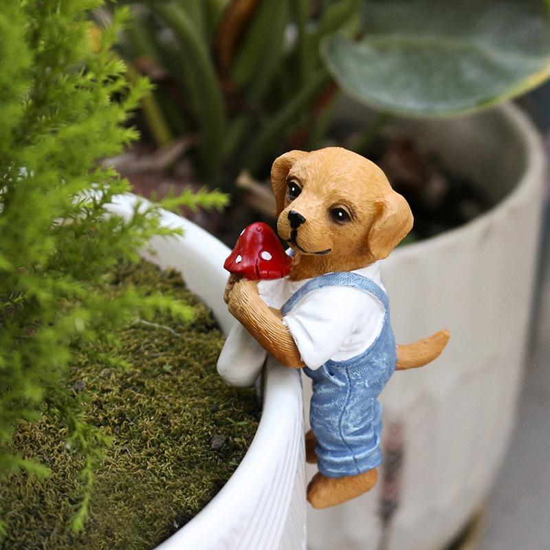 Linda Figura de Perro Colgante - Bonsai Garden Usa reseña y precio