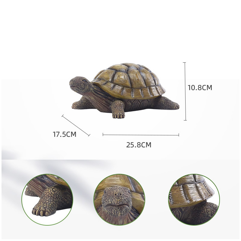 Tortuga decorativa de resina p - Bonsai Garden For Home reseña y precio